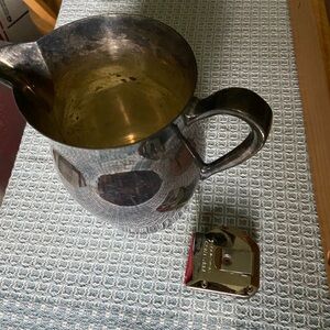 Academy antique Silver on Copper picture needs cleaning outside